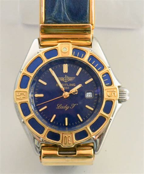 breitling blau damen